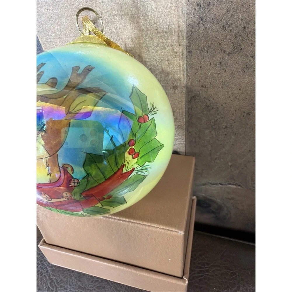 Vtg 1999 JCPenney Christmas Collectible Ornament Rudolph the Red Nosed Reindeer